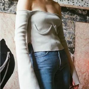 Orseund Iris off shoulder top